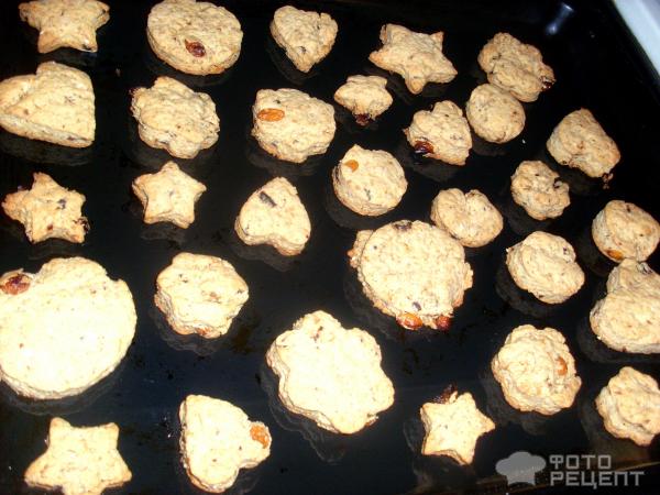 Печенье с сухофруктами фото