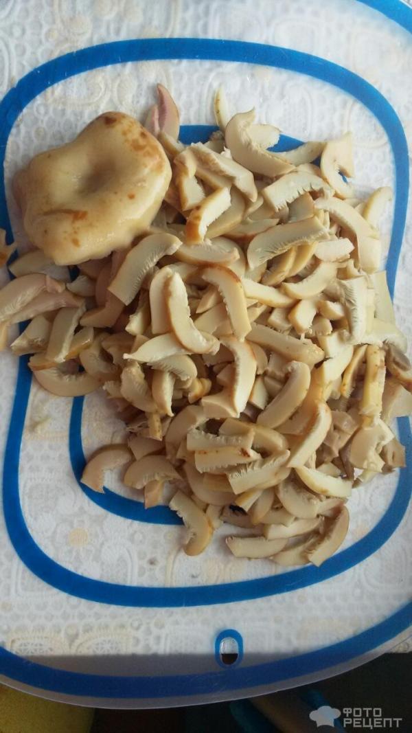 Пирог с картофелем и грибами фото