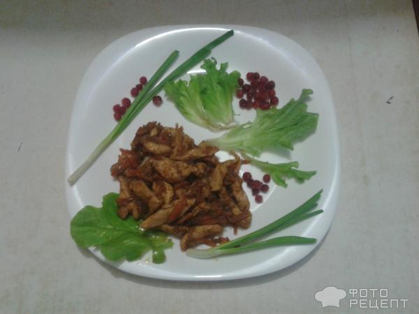 Куриное филе по-тайски фото