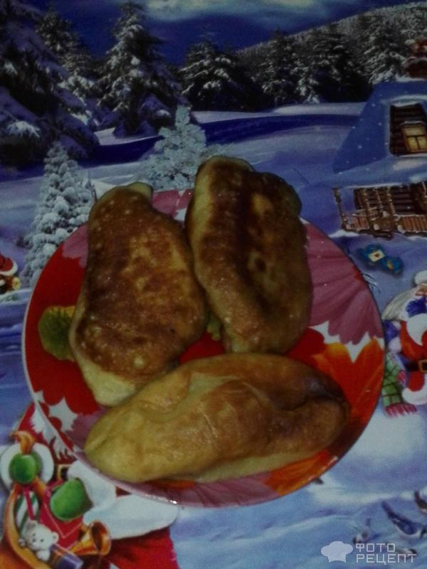 Пирожки с картошкой и печенкой фото