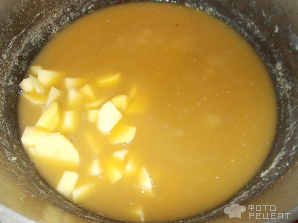 Постный гороховый суп фото