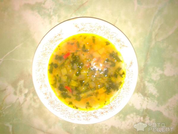 Суп овощной диетический фото