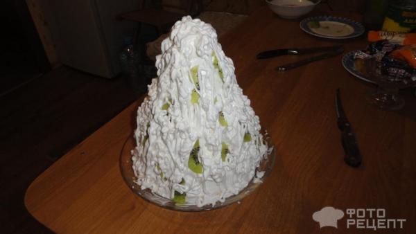 Торт Зимняя елка фото