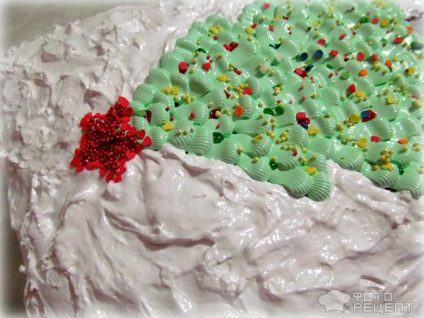 Торт Рождественская елка фото
