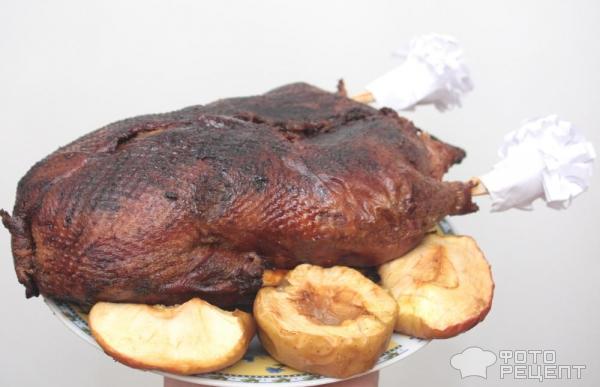 Утка с яблоками, рисом и черносливом в духовке - рецепт сочной и мягкой утки с пошаговыми фото