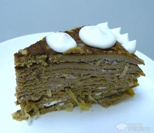 Рецепты печеночных блинов тортов