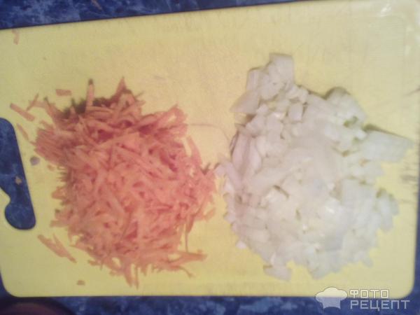 Гречаники с овощным соусом фото