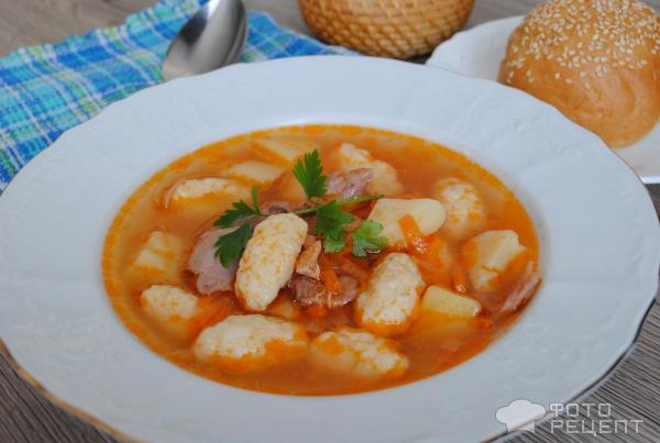 Суп с сырно-сливочными клецками - пошаговый рецепт с фото на Готовим дома