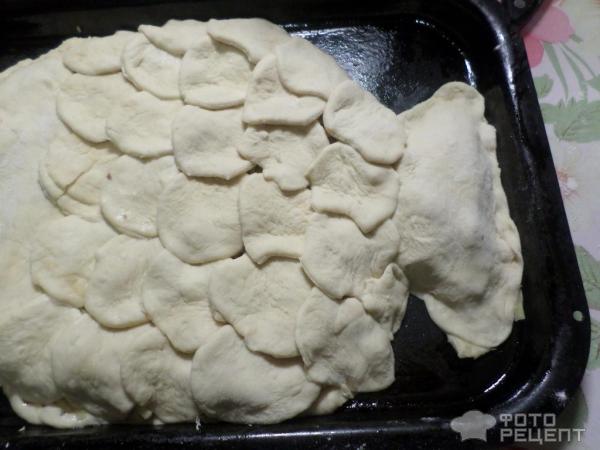 Рыбный пирог с картофелем фото