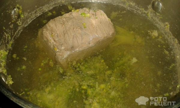 сваренное мясо