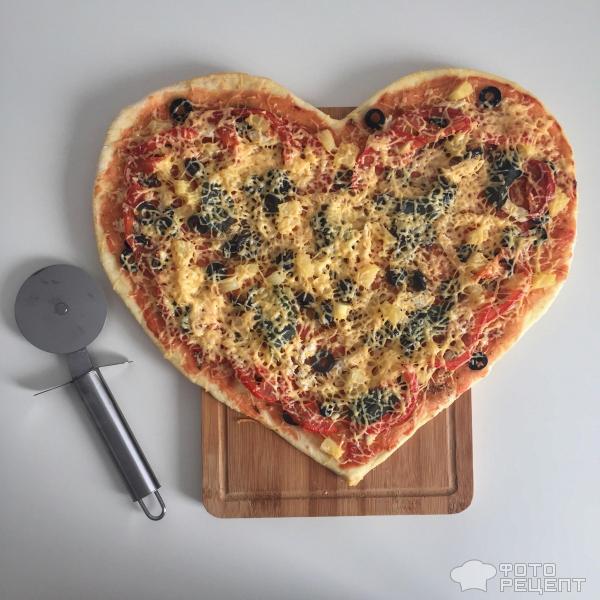 ТОП-5 рецептов пиццы в виде сердца к Дню влюбленных : видео