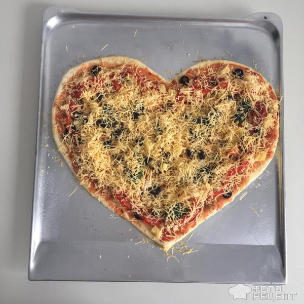 Пицца Валентинка фото