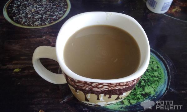 Кофе со сгущенным молоком фото