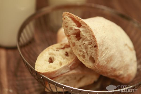 Хлеб Чиабатта фото