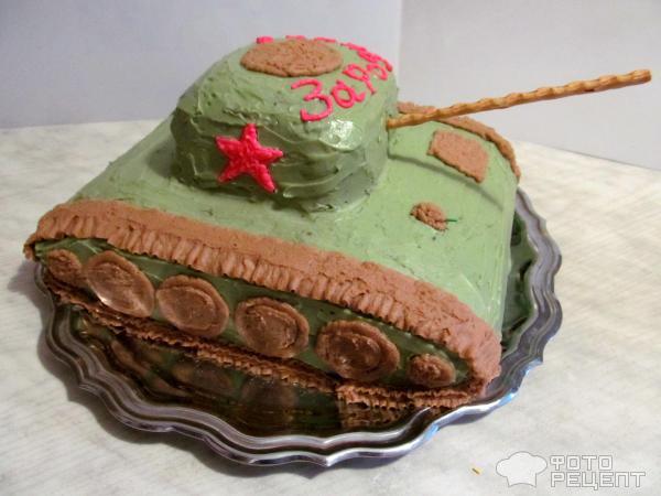 Торт-танк фото