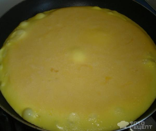 рецепт омлета на сковороде с фото
