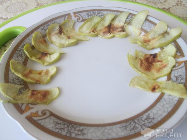 Сушеные яблоки за 5 минут фото