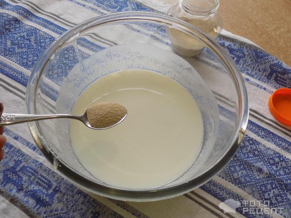 Тесто дрожжевое воздушное фото