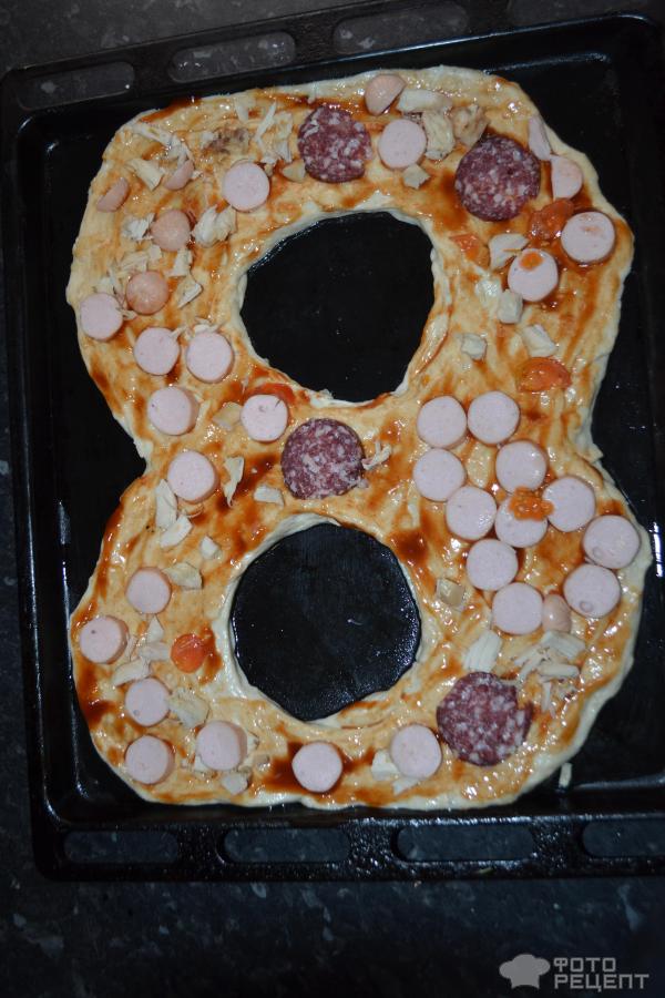 Пицца на 8 марта фото