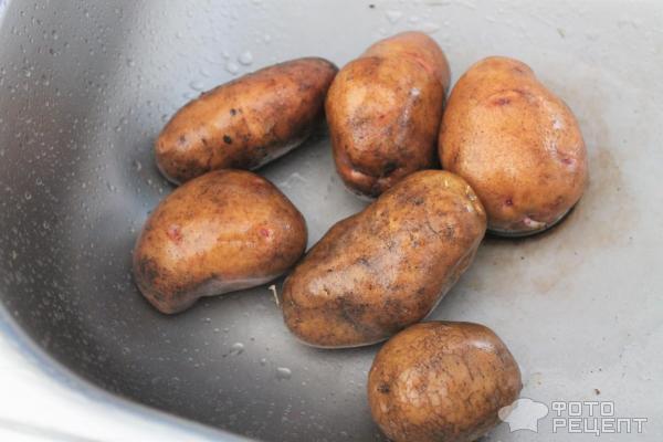 Картошка-гармошка фото