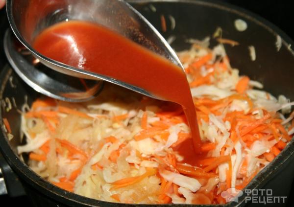 капуста тушеная
