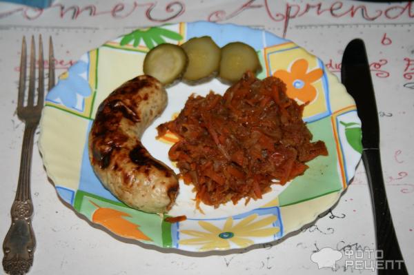 капуста тушеная