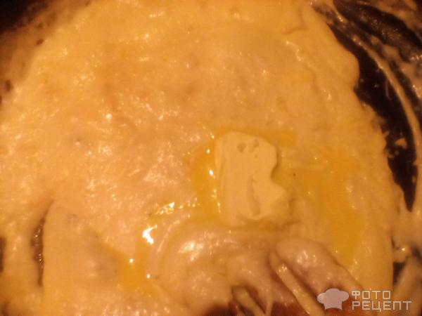 Паста в сливочно-сырном соусе фото
