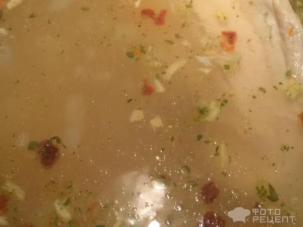 Суп куриный с чечевицей фото