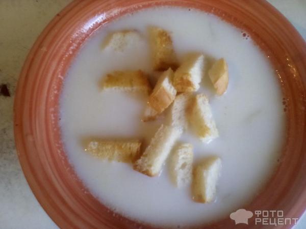 Молочный суп с картлфелем фото