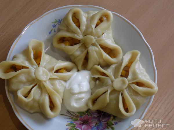 Манты овощные фото
