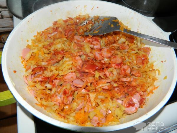 Бигос из капусты с сосисками рецепт