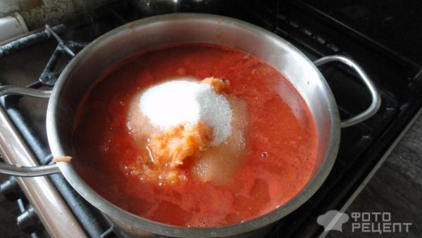 Домашний кетчуп из домашнего томата фото