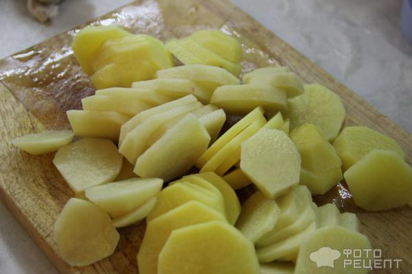 Сибас с картофелем в духовке фото