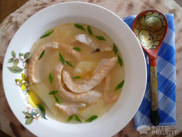 Рыбный суп с рисом за 20 минут - рецепт