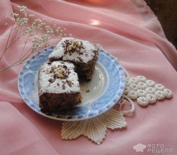 Пирог из овсяных хлопьев Мюсли фото