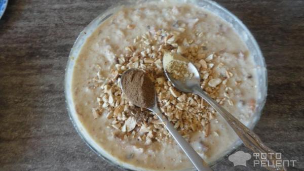 Пирог из овсяных хлопьев Мюсли фото