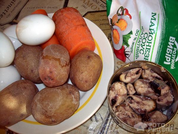 Салат «Мимоза» без картошки
