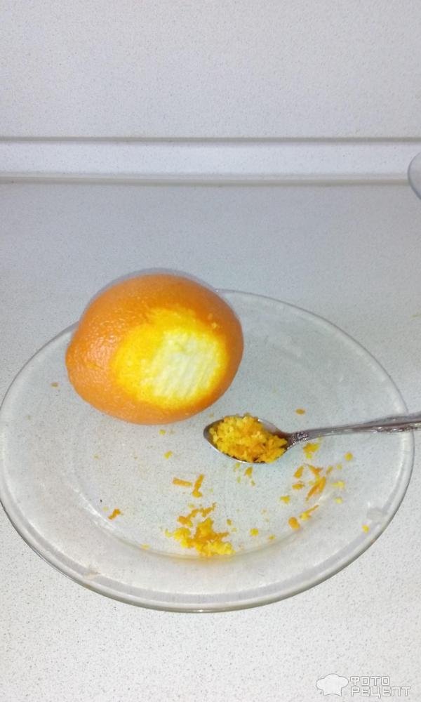 Творожная запеканка с апельсиновой помадкой фото