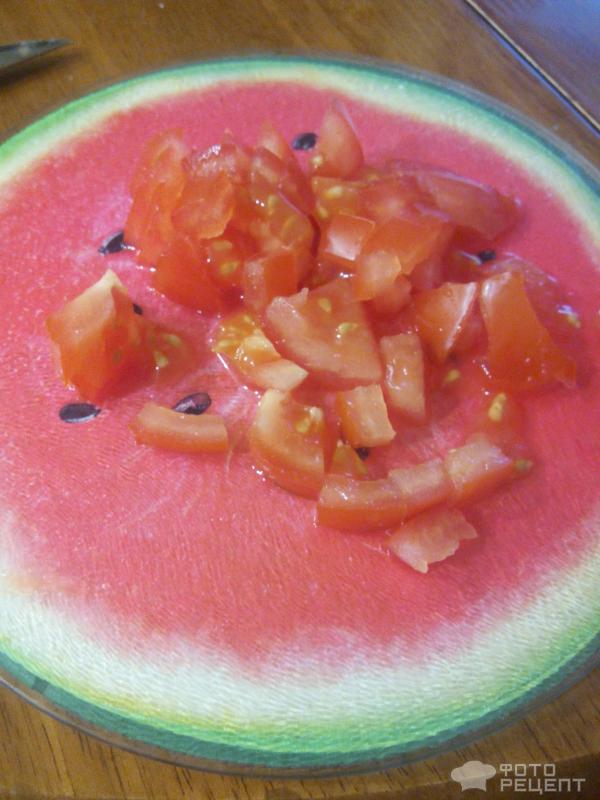 помидоры порезать