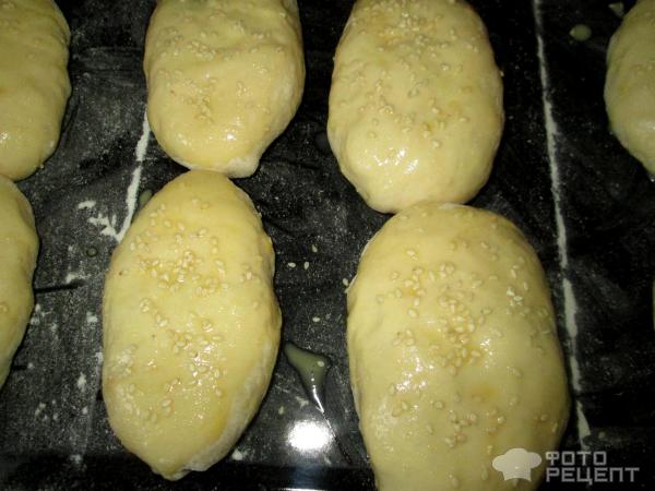 Пирожки на кефире в духовке фото