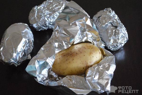 Запеченный картофель фото