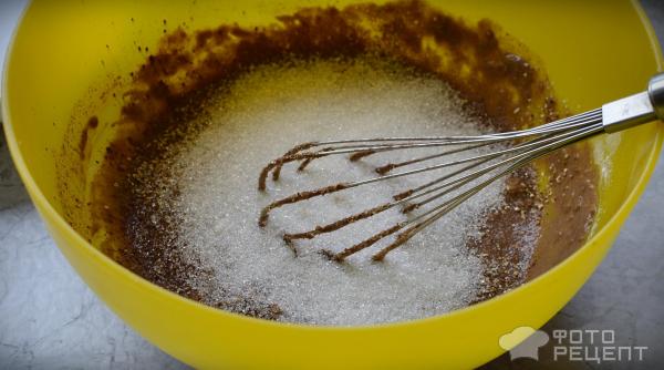 Мокрый шоколадный кекс по турецки фото