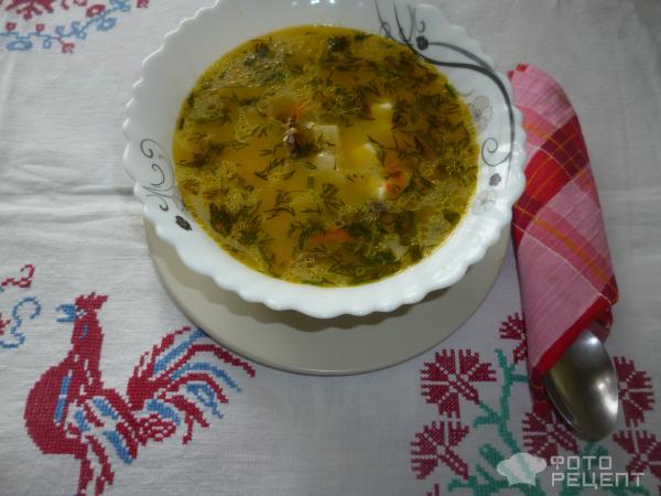 Сливочно-грибной суп фото