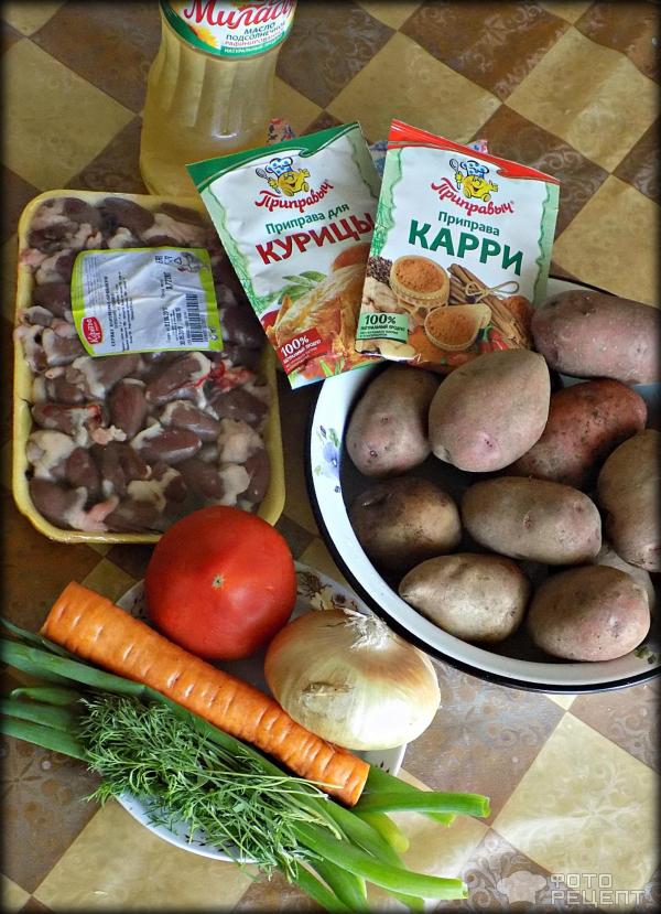 Жаркое в горшочках с куриными сердечками: диетический пошаговый рецепт с фото и видео