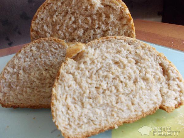 Пшенично-ржаной хлеб с отрубями фото