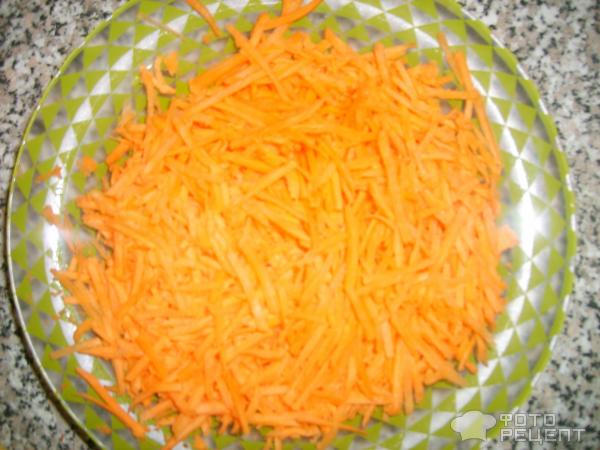 Салат Острый из курицы с корейской морковью фото