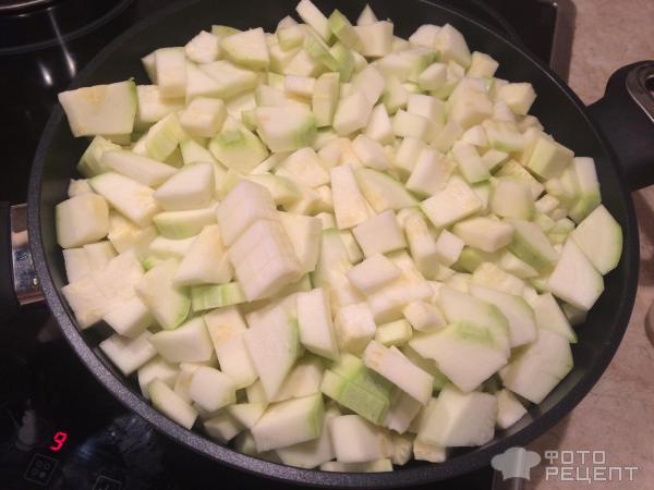 Тушеные кабачки фото