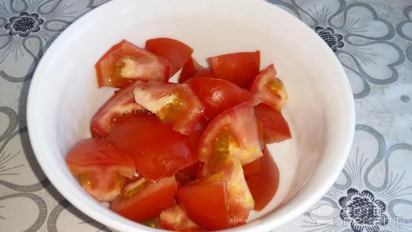 Сладкий помидорный салат фото