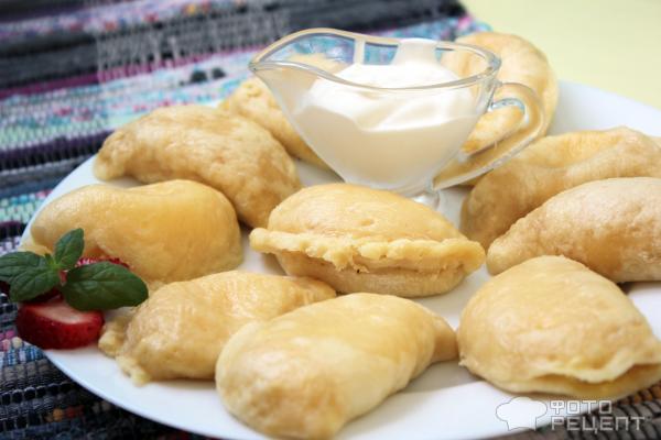 Вареники на пару фото