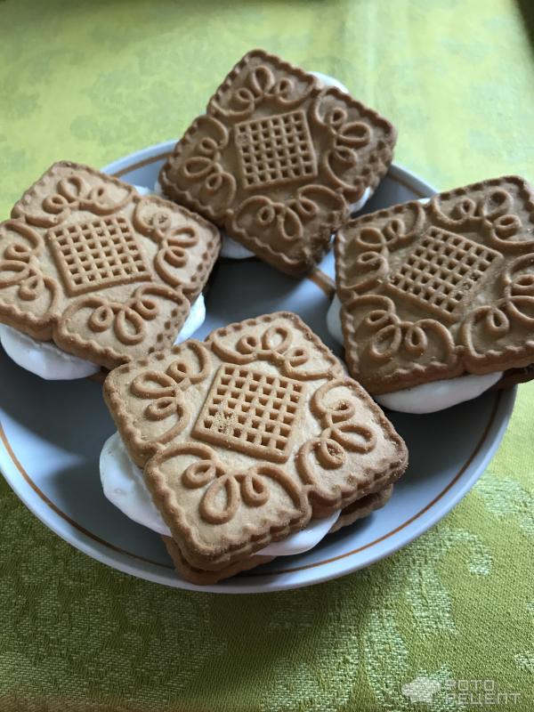 Печенье с маршмеллоу фото
